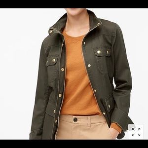 J.Crew vintage coated field jacket